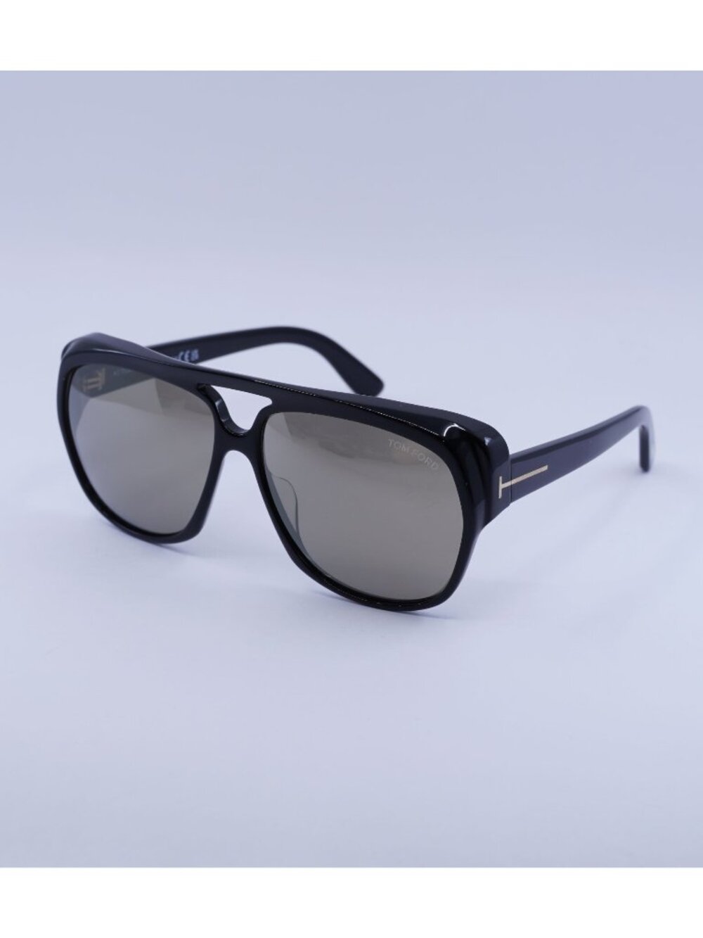 Tom Ford Jayden FT1103 01L Sunglasses Black Aviator Frame, Roviex Lenses